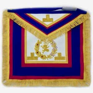 GRAND RANK FULL DRESS APRON AND COLLAR