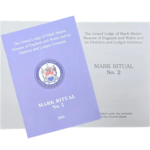 Mark Ritual No.2 Book on open book