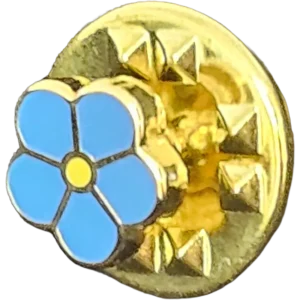 Forget-me-not Lapel Pin