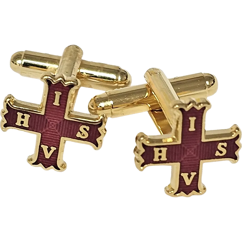Cufflinks for Red Cross of Constantine